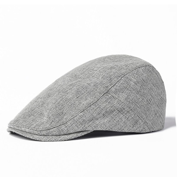 Basker Flat Cap för män KAFFE Coffee