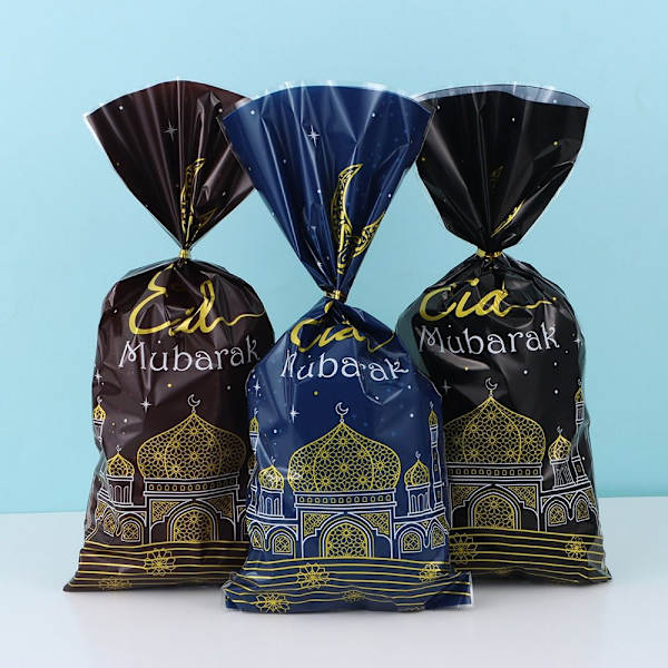50ST Eid Mubarak Godispåsar Kakapåse KAFFE Coffee