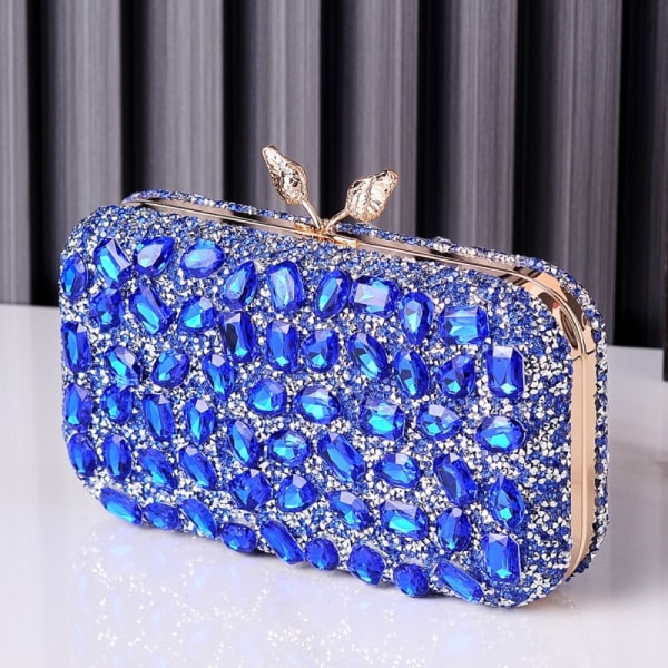 Diamant bankettväska Single Shoulder Chain Bag ROYAL BLUE ROYAL Royal Blue