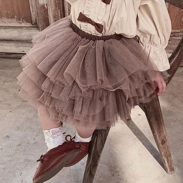 Tutu Sommarkjolar Tyll Prinsesskjolar GRÅ 80CM gray 80cm