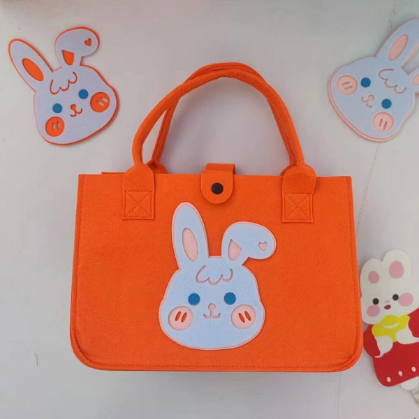 Skuldertaske Tote Bag ORANGE Orange