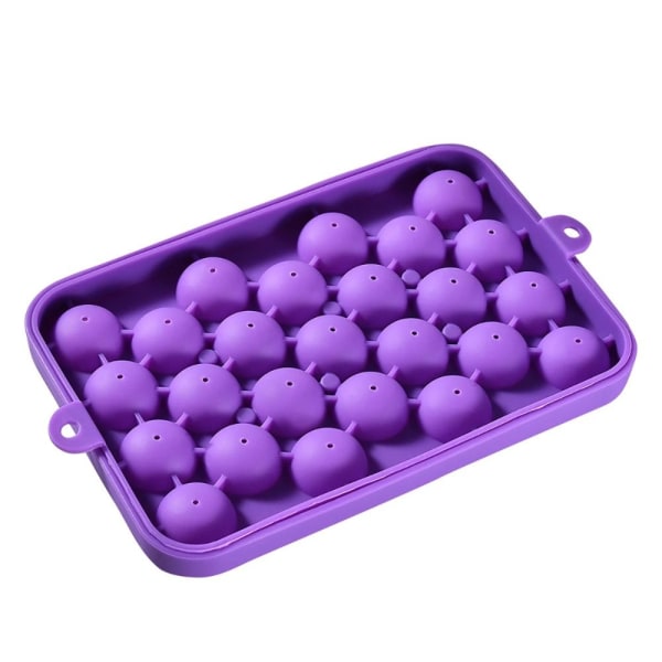 Ice Grid Ball Ice Cube Mold VILLA purple