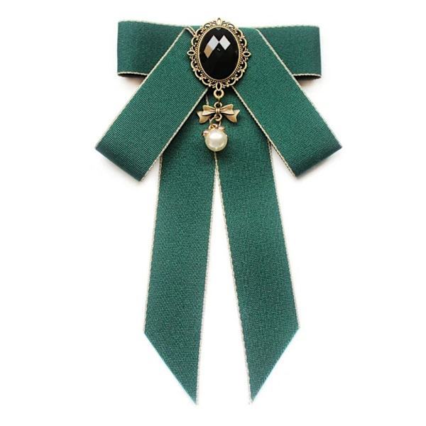 Rusetti Bowknot rintakorut TUMMAVIHREÄ Dark green