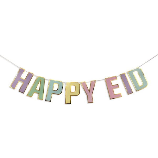 Eid Mubarak Banner Eid hängande ornament 6 6 6