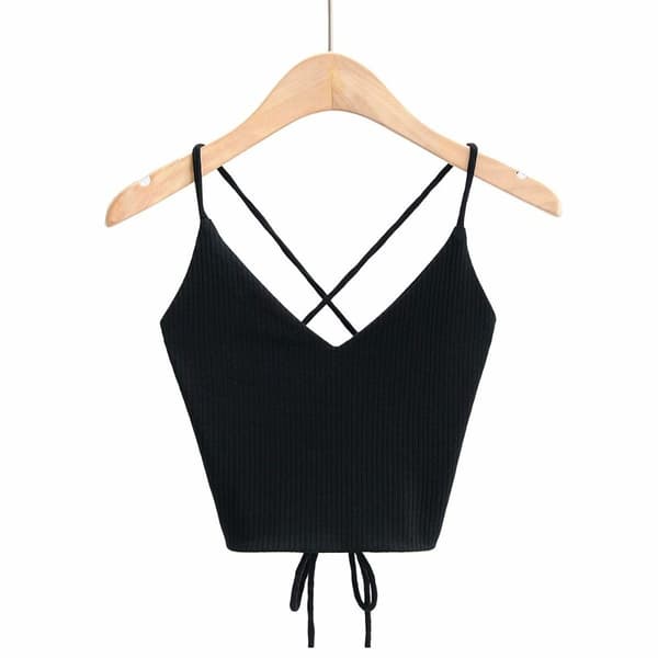 Naisten toppi BLACK Black