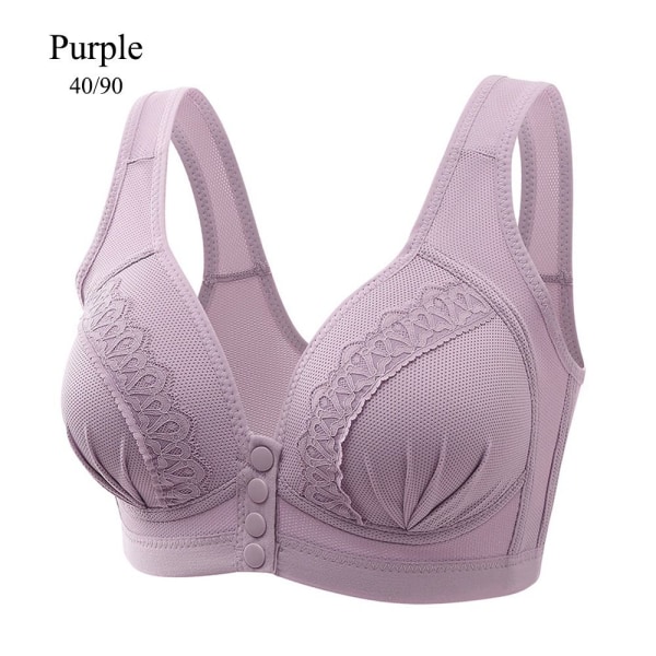 Edessä suljettavat rintaliivit Naisten edessä kiinnitettävät rintaliivit PURPURA 40/90 40/90 Purple 40/90-40/90