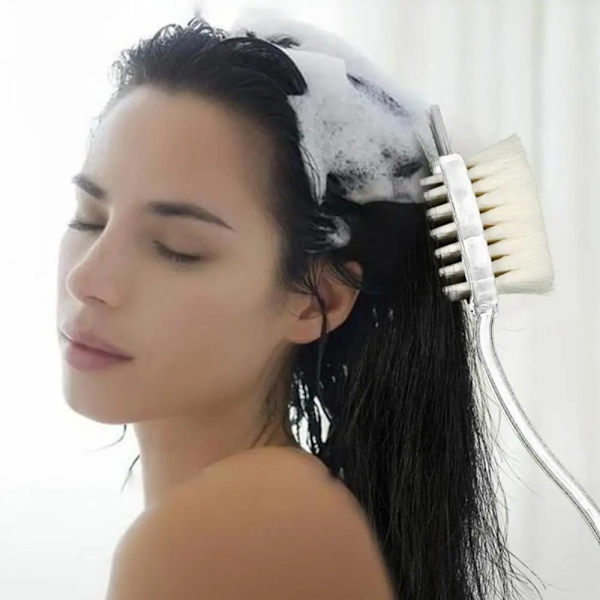 Pitkävartinen Back Brush Kylpyharja VALKOINEN white