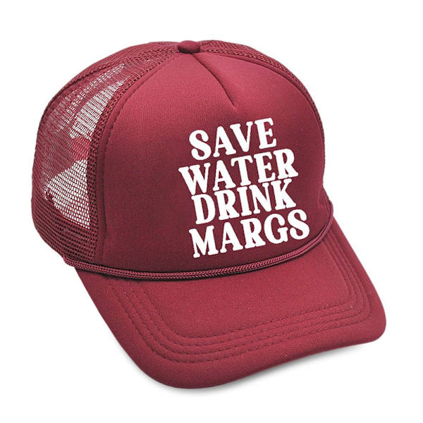 Trucker Hat Vaaleanpunainen baseball cap WINE RED wine red