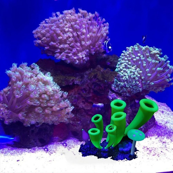 Coral Ornament Coral Pynt GUL Yellow