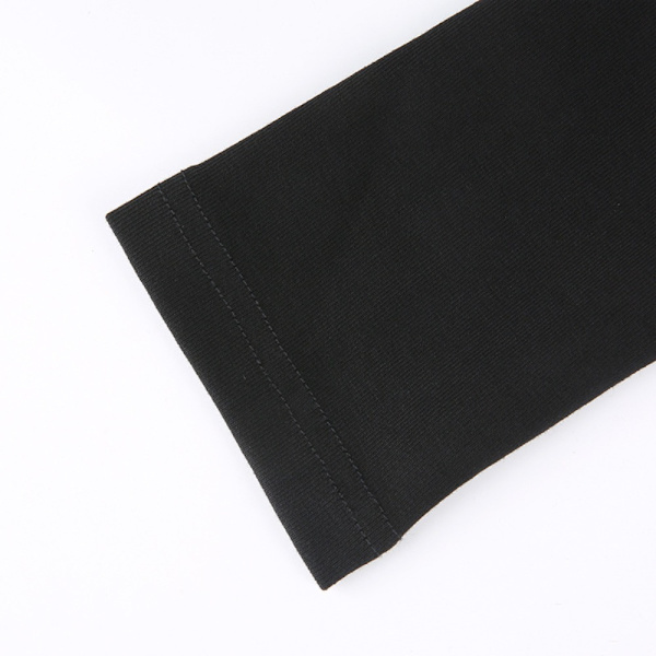 Turtleneck Cutout Onesie Off-shoulder Långärmad Onesie SVART black M