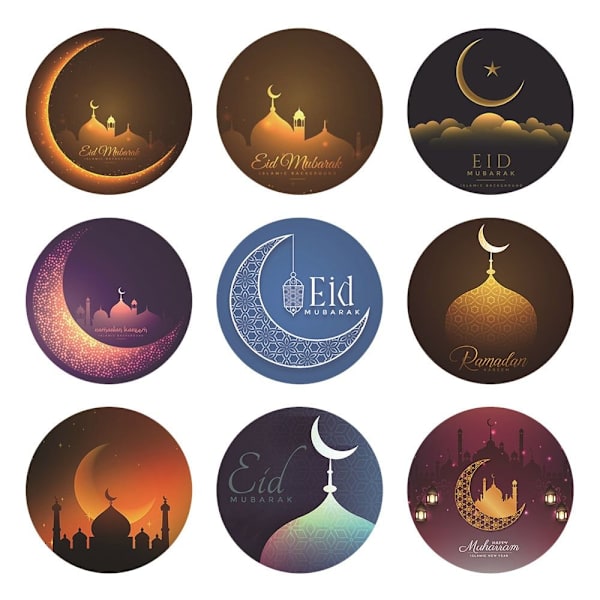 90 kpl Eid Mubarak -tarratarrat, tarratarratarrat 1 1