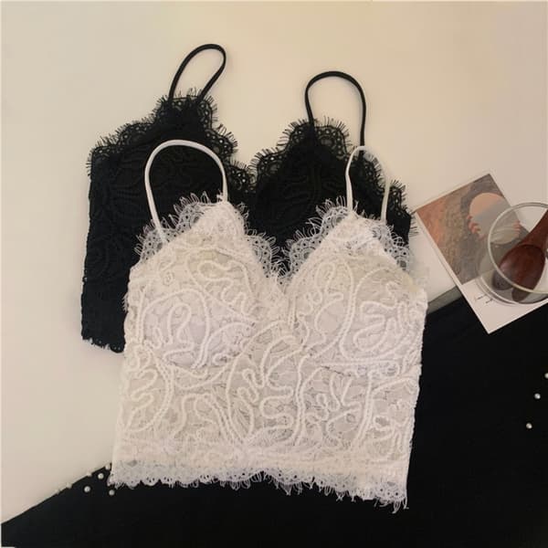 Blonde Stroppevest SVART Black