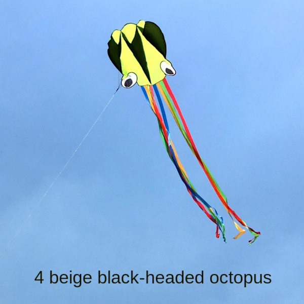 Octopus Kite 3D Kite GUL 100M KITE LINE 100M KITE LINE Yellow 100m Kite Line-100m Kite Line