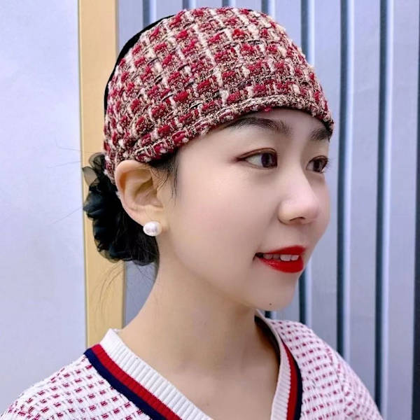 Muslim Hodeskjerf Cap Muslim Hodeplagg RØD red