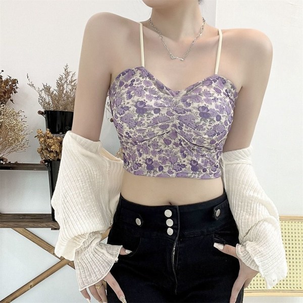 Kukkakuvioiset Camisole- print VÄRI 2 COLOR 2 Color 2