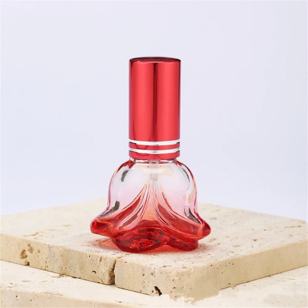 6ml parfymeflaske kosmetikkbeholdere RØD red