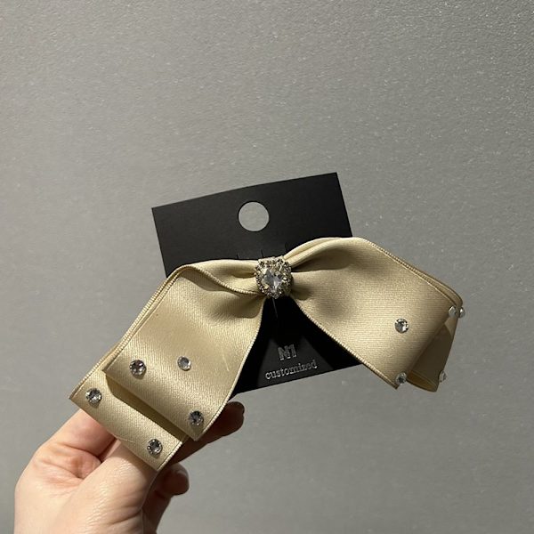 Sløyfe Hårklips Sløyfe Tiara KHAKI KHAKI