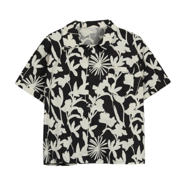 Kukkapusero puolihihainen paita XL XL