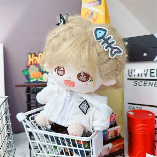 Dockhuvtröjor Docktröja VIT 20CM White 20cm