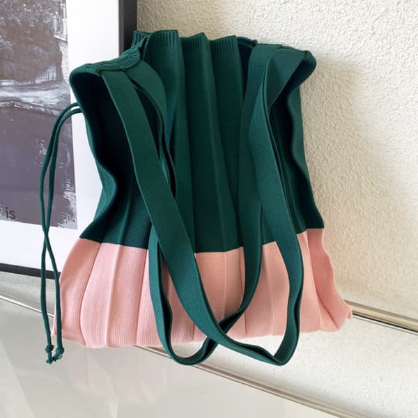 Heklet Tote Bag Skulderveske 2 2 2