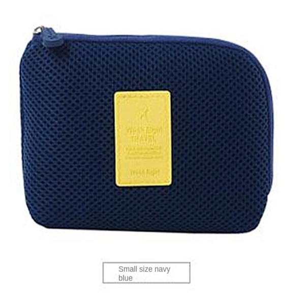 Rejsetaske Datakabel Opbevaringspose MØRKEBLÅ L Dark Blue L