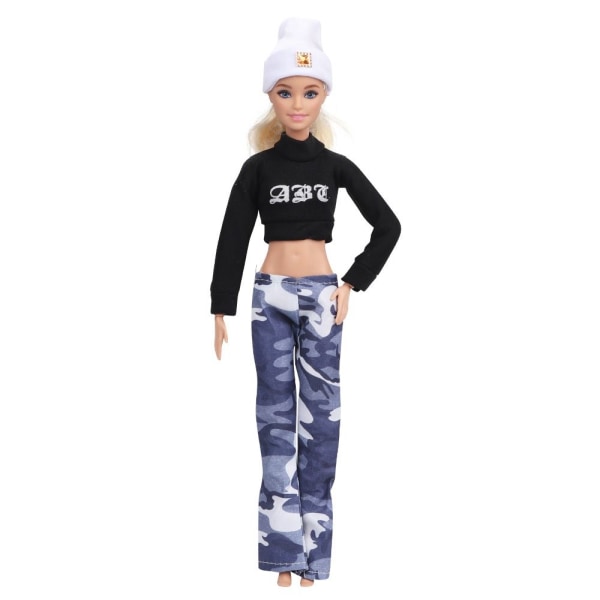 Doll Long Pants T-paita Housut 3 3 3