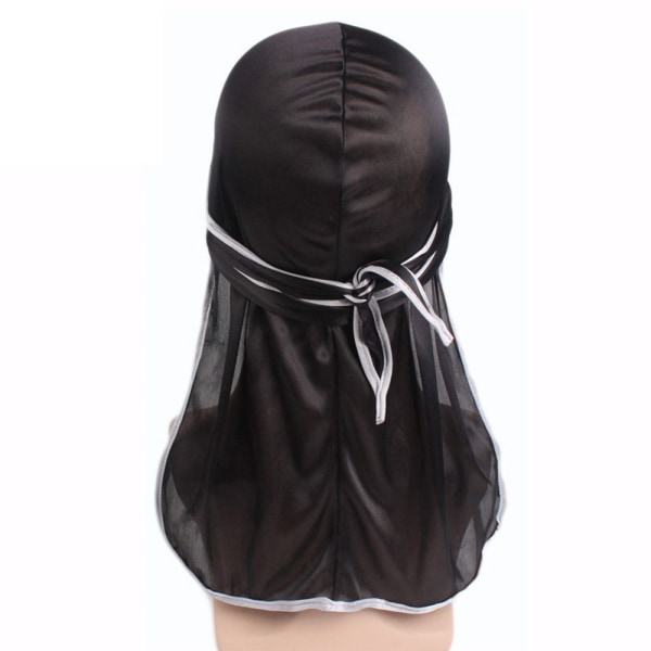 Silky Durag kantband Satin Durag 2 2 2