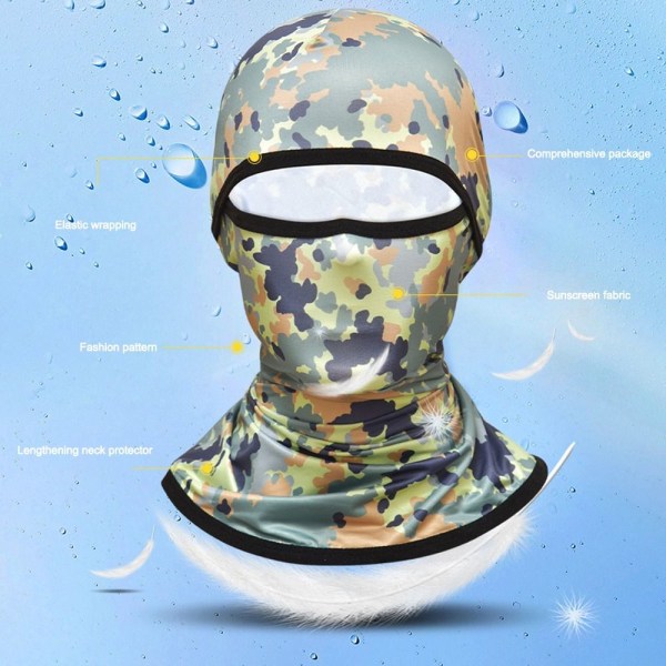 Full Face Cap Sykling Balaclava 5 5 5