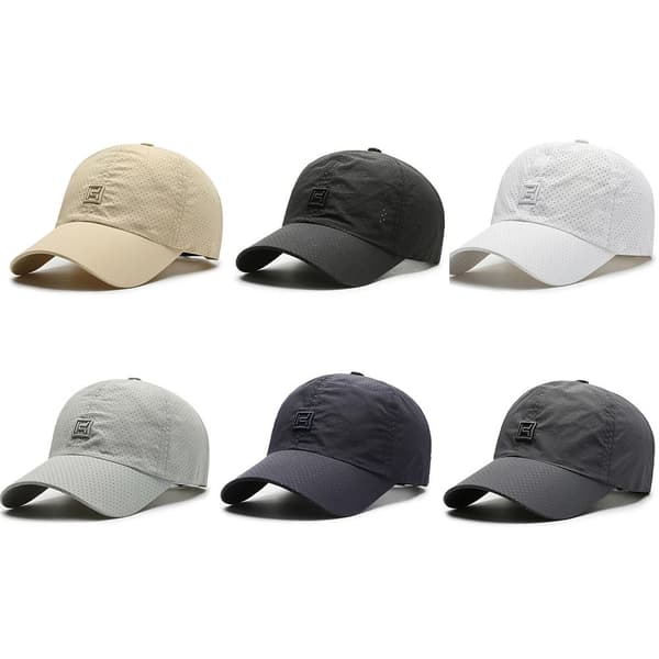 Baseball Cap Hip Hop Hatte HVID White