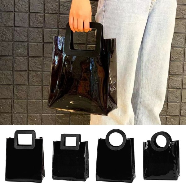 Gavepose Håndtak Emballasje Tote ROUND-L ROUND-L Round-L