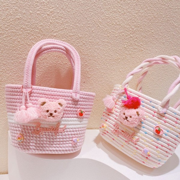 Axelväska Tulip Flower Woven Bag A A A
