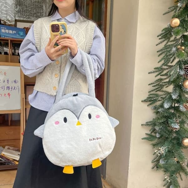 Penguin Bag Olkalaukku HARMAA Grey