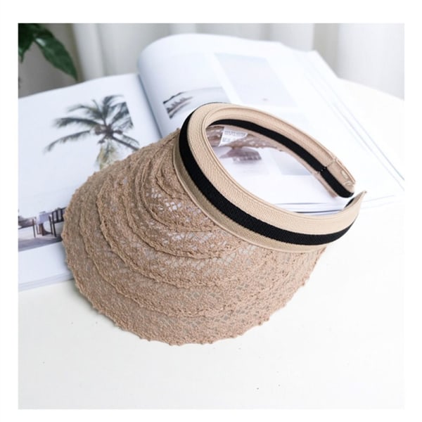 Bredskygget Hat Strandhat KHAKI khaki