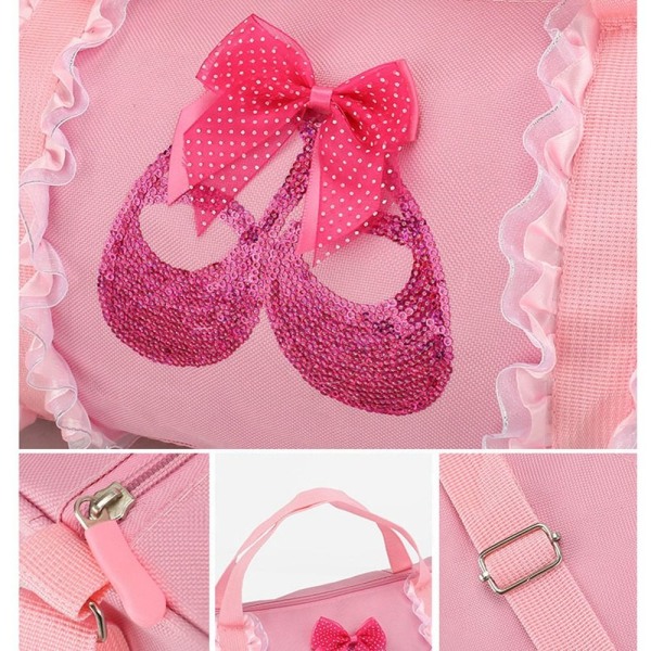 Balettdansväskor Dansryggsäck ROSA STYLE 1 STYLE 1 pink Style 1-Style 1
