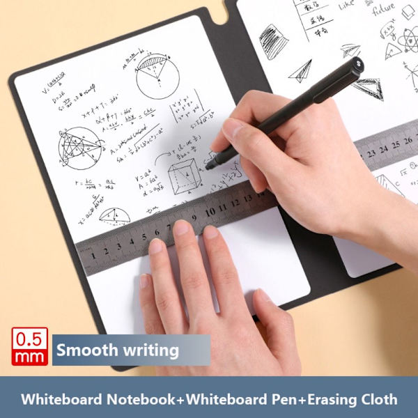 A5 Whiteboard Notebook Sletbar Whiteboard Draft 01 01 01