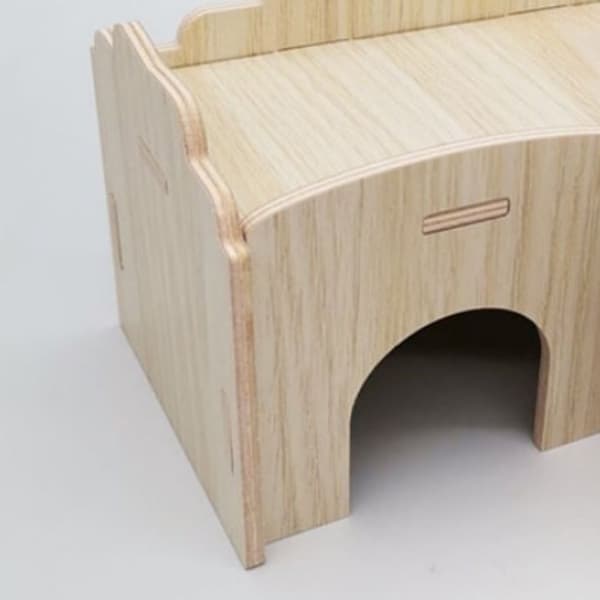 Hamster Skjul Træ Hamsterhus Lille Dyr Skjulested