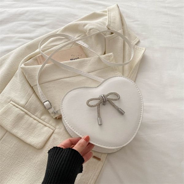 Rosett Axelväska Messenger Bag VIT White