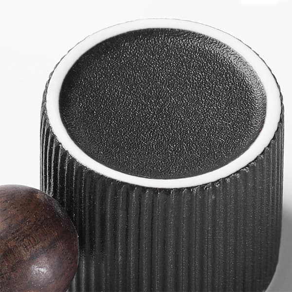 2 stk. Espressokopper, minikopper, tekrus Black&White 2Pcs-2Pcs