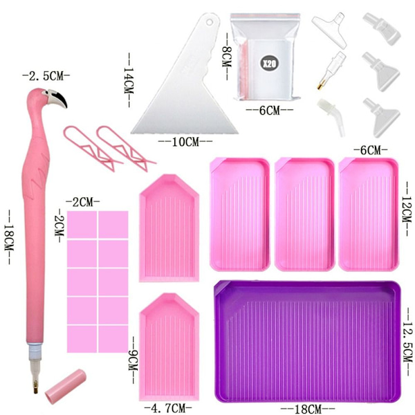 Diamond Painting Pen Kit Point Drill Pen PINK C C Pink C-C