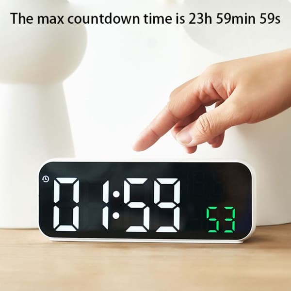 Elektronisk klocka Digitala LED-klockor 4 4 4