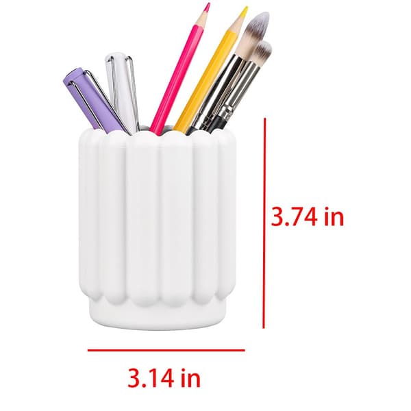Silikon Pennholder Silikon Oppbevaringsetui Kontorbord