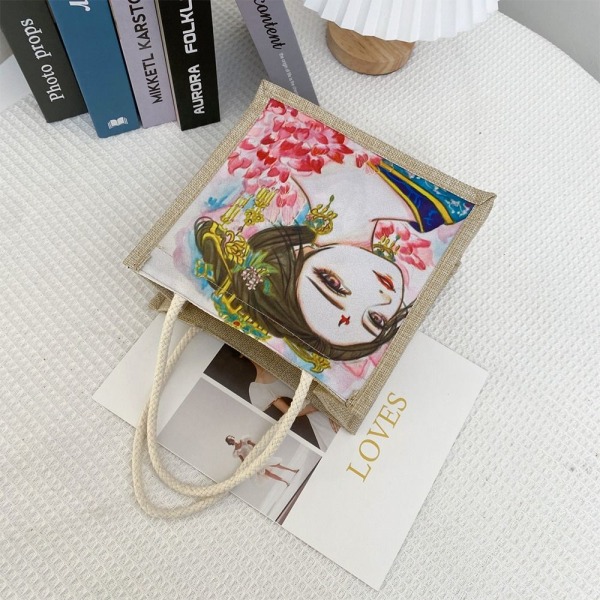 Lin Tote Bag Wrinkle Handbag 1 1 1