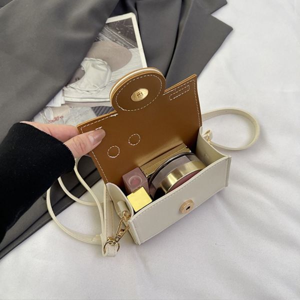 Crossbody Taske Håndtaske BEIGE Beige