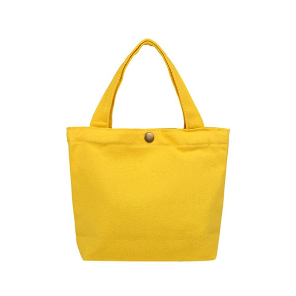 Minikäsilaukku Canvas Kangaskassi KELTAINEN M yellow M
