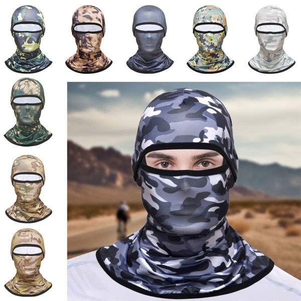 Full Face Cap Sykling Balaclava 7 7 7