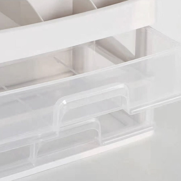 1 kpl Kosmetiikkasäilytyslaatikko Pöytäkoneen case 1 KERROS 1 KERROS 1 Layer