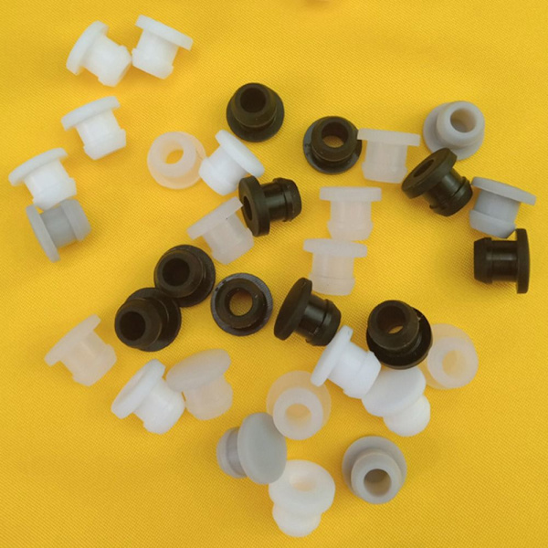 4st Gummihylsor Gummiplugg Hålhylsa VIT DIA 17MM X White Dia 17mm x ID 13mm