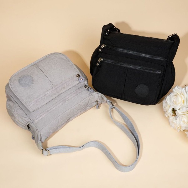 Sling Shoulder Bag Crossbody Bag LJUSGRÅ LIGHT GREY