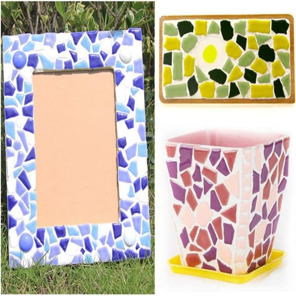 Mosaikkfliser Keramiske fliser HVIT White