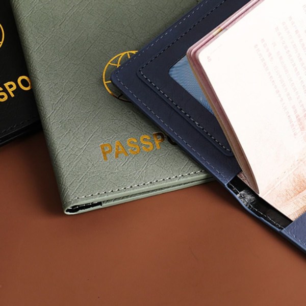 RFID Passport Cove Passport Protector 02-BLÅ 02-BLÅ 02-Blue